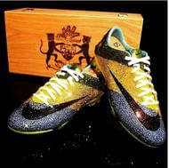Aubaâs expensive boots (via Aubameyangâs Instagram)